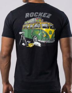Camiseta Rockez Urban Trip Preta