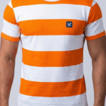 Camiseta Rockez Urban Listras Laranja