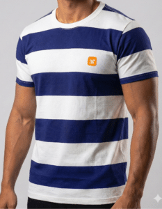 Camiseta Rockez Urban Listras Marinho