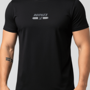 Camiseta Estampada – Preta
