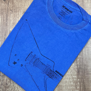 Camiseta Estampada - Azul