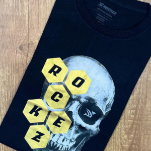 Camiseta Estampada - Preta