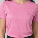 Camiseta Feminina Rockez Urban Rosa Choque