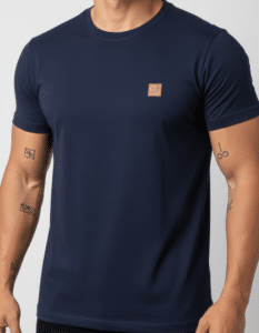 Camiseta Rockez Leather Marinho