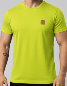 Camiseta Rockez Leather Amarela