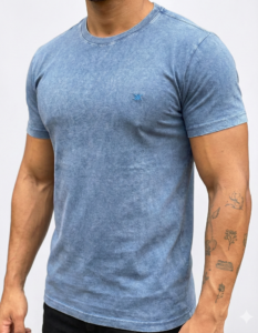 Camiseta Rockez Urban Azul Marmorizado