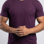 Camiseta Pima Confort Vinho