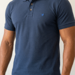 Polo Rockez Piquet Premium Petróleo