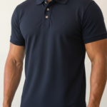 Polo Rockez Piquet Premium Marinho Minimal