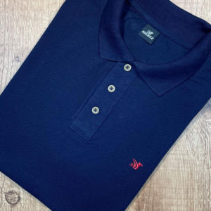 Polo Piquet Rockez Azul Marinho