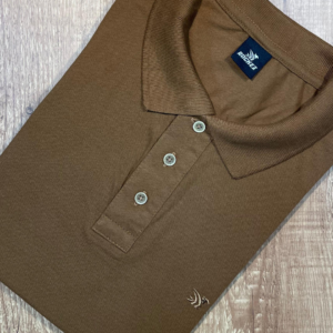 Polo Piquet Rockez Marrom
