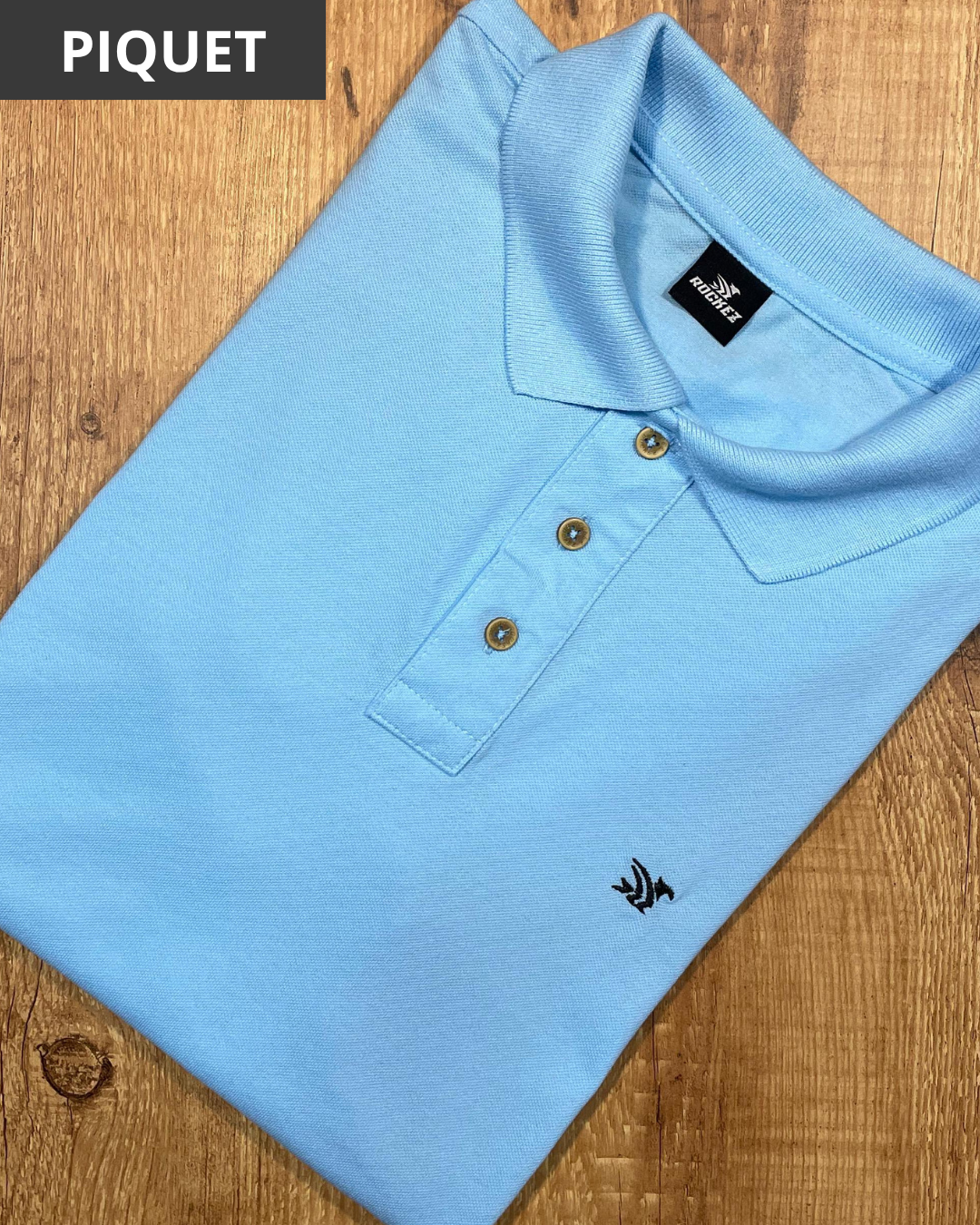 Polo Piquet Rockez Azul